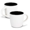 White Black Fitzroy Coffee Mugs
